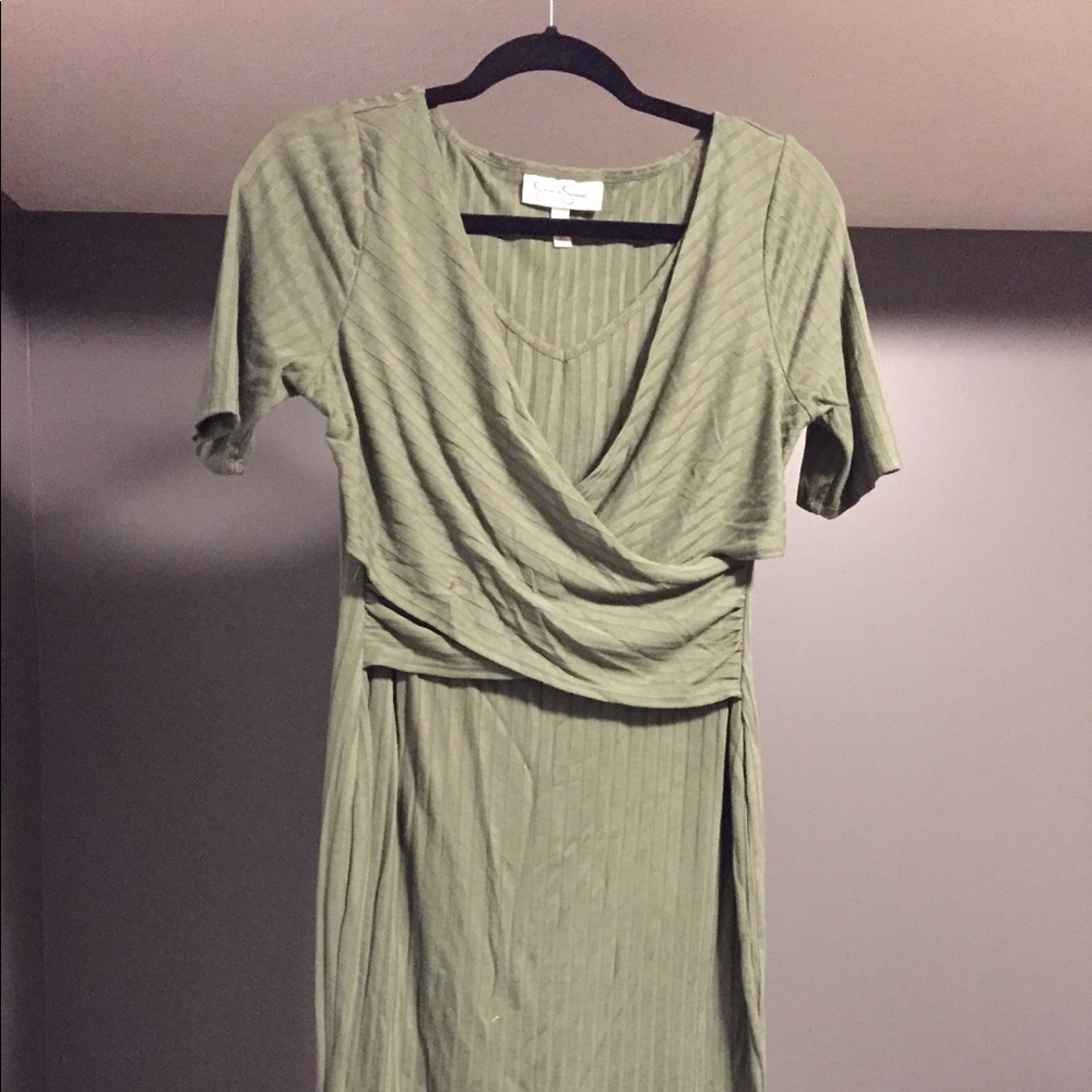 Jessica Simpson Maternity Wrap Dress